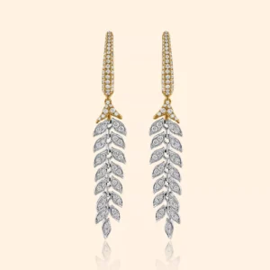 Mila Diamond Drop Earrings